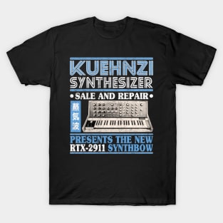 Kuehnzi Analog Synthesizer Vintage Japan Ad Retro T-Shirt